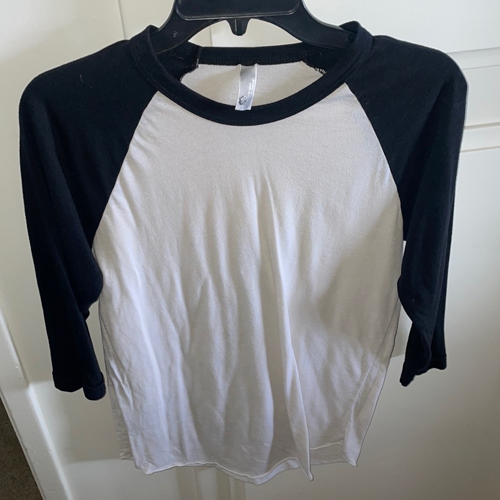 American Apparel Baseball Tee